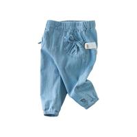 商场同款】戴维贝拉女童牛仔裤秋装宝宝休闲裤薄款儿童纯棉长裤女