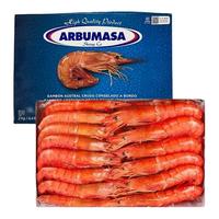 【23年789月】国联阿根廷红虾L1特大号净重4斤野生虾船冻