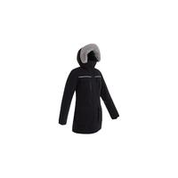 迪卡侬（DECATHLON）羽绒服女羽绒棉服运动夹克加厚长款冬季女外套派克大衣 SH900 女款-曜石黑 XS