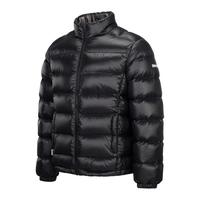 黑冰城市休闲无帽羽绒服户外男款轻量羽绒排骨内胆 D 黑色 XXL