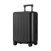 NINETYGO 90分 行李箱多瑙河万向轮男女密码箱出差大容量学生超轻便携旅行拉杆箱 幻夜黑 22