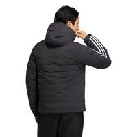 阿迪达斯 adidas男装羽绒服 2024春运动服保暖时尚宽松连帽户外时尚训练上衣 HN2120/ M/175/96A