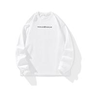依郎酷 纯棉 男士长袖T恤 3XL【180-200斤】 深灰色