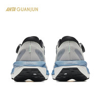 安踏冠军荣耀2丨运动鞋秋季网面透气缓震回弹男女跑步鞋 【男款】积云灰/霜塔灰/基础黑-3 42