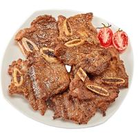 Anjoy 安井 黑椒牛仔骨方便快手预制菜原切牛排骨半成品腌制食材空气炸锅烧烤 黑椒牛仔骨350g*1包