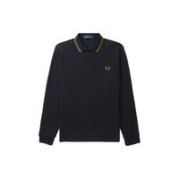 FRED PERRY男士长袖POLO衫休闲时尚麦穗刺绣棉M3636