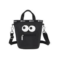 LeSportsac 乐播诗流行水桶包小众大眼睛黑色菜篮子女包斜挎包
