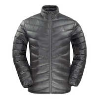 君羽户外800蓬羽绒服男女短款90白鹅绒秋冬时尚轻薄鹅绒服52021 男款—雾灰 M 男120-135斤/女90-105斤