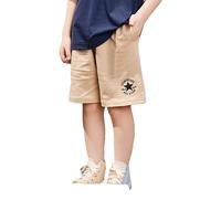 匡威(Converse)儿童装男童裤子夏季纯棉运动短裤外穿星标宽松工装裤潮裤子 游猎色 140cm/S