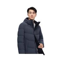 BOSIDENG 波司登 反季鹅绒羽绒服男款商务通勤加厚中长款连帽保暖外套B30144117