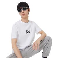 杰克琼斯奥特莱斯夏潮流款T恤衫短袖潮流女同款百搭圆领上衣半袖