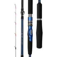 SHIMANO 禧玛诺海明船钓竿慢摇铁板路亚远投海钓直柄枪柄碳素鱼竿 2.1m 50-210