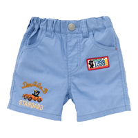 MIKIHOUSE 儿童服饰系列全棉半身短裤蓝色款100码
