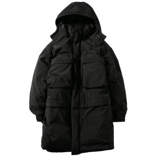  nautica white sail 保暖 中性长款连帽羽绒服  3TQ军绿(224)，0TB黑色(224) S，M，L，XL，XXL