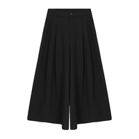 BASIC HOUSE/百家好 显瘦 女士阔腿九分裤