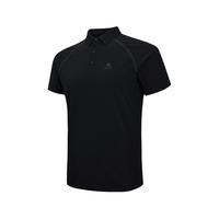 KAILAS/凯乐石 吸湿速干 男士短袖POLO衫  3XL，2XL，S，M，L，XXS，XL，XS 玄青黑，亮白