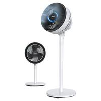 美的(Midea)空气循环扇家用落地扇升级加高可拼接电风扇台式小风扇轻音节能摇头扇桌面 FGA24UXC
