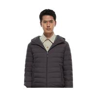 波司登BOSIDENG(老链接下架)羽绒服男轻薄连帽短款保暖外套 梦幻灰8051 170/88A