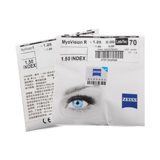 蔡司（ZEISS）成长乐离焦镜片儿童依视路星趣防控近视乐学眼镜睛减缓度 依视路膜岩离焦防控近视镜片 1.59(较薄)