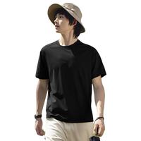 蕉下(beneunder)t恤男短袖衣服运动篮球体恤夏季冰丝速干男士 漫暮黑 M