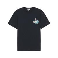 IT Woolrich男装圆领短袖T恤简约休闲卡通印花半袖0128MRMM
