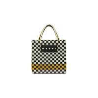【即将下架】MARNI MARKET BASKET系列拼色织菜篮子