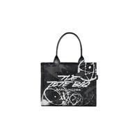MARC JACOBS 马克·雅克布 FUTURA TOTE联名款 女士手提包 2F4HTT027H04 黑色 大号