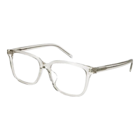 Saint Laurent圣罗兰YSL光学眼镜百搭矩形复古板材胶囊透灰眼镜架SL M110/F-006 SLM110/F-006