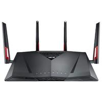 ASUS 华硕 RT-AC88U 双频3167M 千兆Mesh家用无线路由器 WiFi 5 单个装 黑色