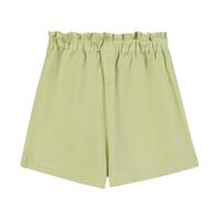 丽婴房(Les enphants)儿童裤子童装女童外穿纯色短裤小童洋气潮2023春夏新品 芹菜绿 120CM/6岁