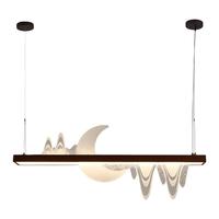 米光惠佳 禅意山水吊灯 三色变光 1530mm×150mm×490mm 新中式吊灯