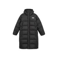 PUMA 彪马 官方 新款男子休闲长款连帽羽绒外套 DOWN COAT 587721 黑色-01 S(170/92A)