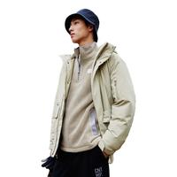 【Dermizax/三防】杰克琼斯羽绒服男冬季新保暖工装连帽外套男装