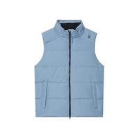 SPYDER男子秋冬保暖马甲SKI LIFE户外运动休闲背心23MF223M 云山蓝 XL
