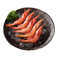 潮海堂 南海甜虾牡丹虾日料刺身鲜活冷冻红虾非加拿大冰虾即食虾生吃 南海甜虾1kg 40-60只 盒装 规格