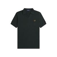 FRED PERRY男士休闲POLO衫2024夏季纯色翻领麦穗刺绣短袖潮M7797