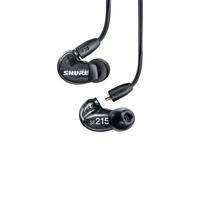 SHURE 舒尔 SE215-BT2 入耳式挂耳式蓝牙耳机 黑色