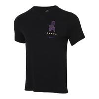NIKE 耐克 Kobe Logo 男士运动T恤 CV1043-010 黑色 S
