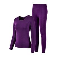 PLAYBOY 花花公子 女士保暖内衣套装 Y8786 浅麻色 XL