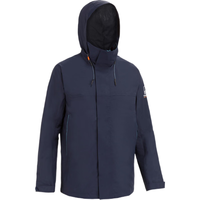 DECATHLON 迪卡侬 冲锋衣男女夹克运动外套登山防风防风风衣户外帆船航海 砚青色(男)偏大一码 2XL