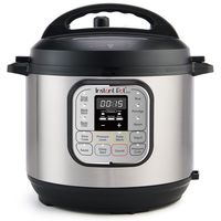 Instant Pot 电压力锅 112-0182-01-EU ，5.7 升，黑色/不锈钢