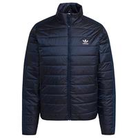 阿迪达斯 (adidas)三叶草棉服男装冬季薄款保暖棉衣立领防风运动时尚休闲外套HL9215 HL9215蓝色 XS