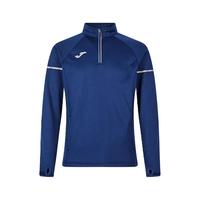 JOMA加绒卫衣男士秋冬季针织保暖半拉链足球训练服跑步运动服上衣 藏青 XL