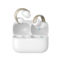 声阔Aero Clip耳机耳夹式运动无线蓝牙耳机夹耳式开放式跑步降噪耳机气传导耳机耳夹适用苹果华为小米 【“0”感佩戴|LDAC金标无损音质】幽蓝魅影