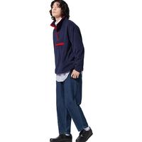 GU 极优 男装牛仔宽松胯裆长裤水洗产品23年春纯棉休闲阔腿裤344706