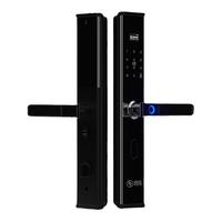 玥玛 X6 指纹密码电子锁 家用防盗门智能锁