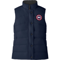 加拿大鹅(Canada Goose)Freestyle女士羽绒马甲户外休闲大鹅马甲 2836L 63 蔚洋蓝 S