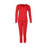 欧迪芬（Ordifen）保暖背心内衣女蓄热保暖套装舒适打底修身显瘦本命年 XW3122 中国红 M