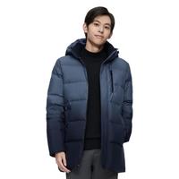 【好物】冬季款男式中长款连帽厚实经典商务舒适短款羽绒服男