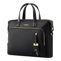 Samsonite 新秀丽 2024龙年手提包公文包 精致气质女包 时尚高级通勤旅行包 TL3 黑色